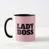 LADY BOSS PINK COFFEE MUGS MOK (Links)