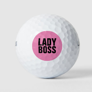 LADY BOSS ROZE GOLFBALLEN