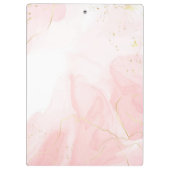 Lady Boss Roze zakenvrouw bedrijf Klembord (Achterkant)