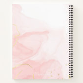 Lady Boss Roze zakenvrouw Notitieboek (Achterkant)