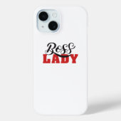 Lady Boss – Strong Confident Woman Design Case-Mate iPhone Case (Achterkant)