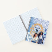 Lady Boss Turks boze oog, geluk charme Notitieboek (Binnen)