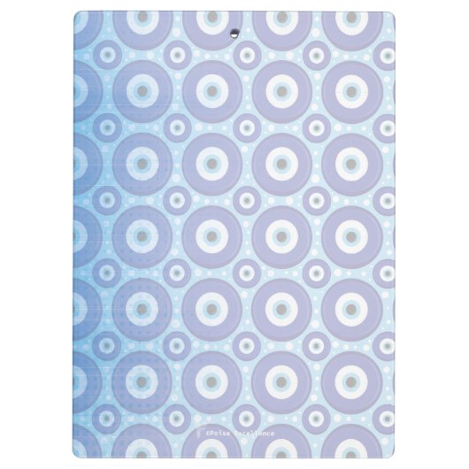 Lady Boss Turks boze oog, succes business Klembord (Achterkant)