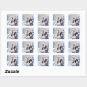 Lady Boss Turks boze oog Vierkante Sticker (Vel)