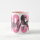 Lady Boss Typografie Mok (Midden)