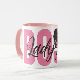 Lady Boss Typografie Mok
