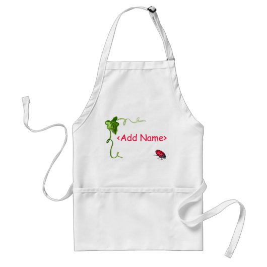 Lady Bug Apron Standaard Schort (Voorkant)