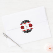 Lady Bug Bewaar de datum Stickers (Envelop)