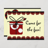 Lady Bug Birthday Party nodigt u uit Kaart (Voorkant / Achterkant)