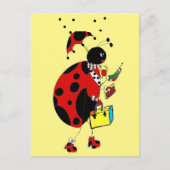 Lady Bug Briefkaart (Voorkant)