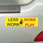 Lady Bug Bumpersticker (Op auto)
