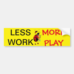 Lady Bug Bumpersticker