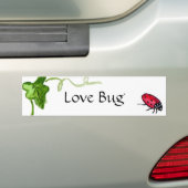 Lady Bug Bumpersticker (Op auto)