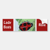 Lady-Bug Bumpersticker (Voorkant)