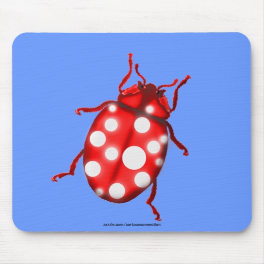 Lady Bug-cadeautjes voor bugglovers en tuinmannen Muismat (Voorkant)