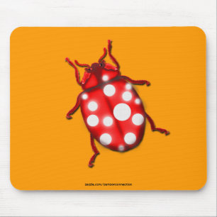 Lady Bug-cadeautjes voor bugglovers en tuinmannen Muismat