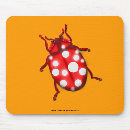 Lady Bug-cadeautjes voor bugglovers en tuinmannen Muismat (Voorkant)