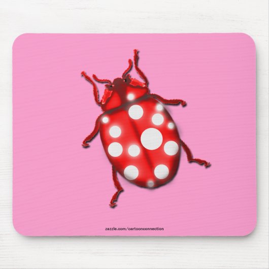 Lady Bug-cadeautjes voor bugglovers en tuinmannen Muismat (Voorkant)