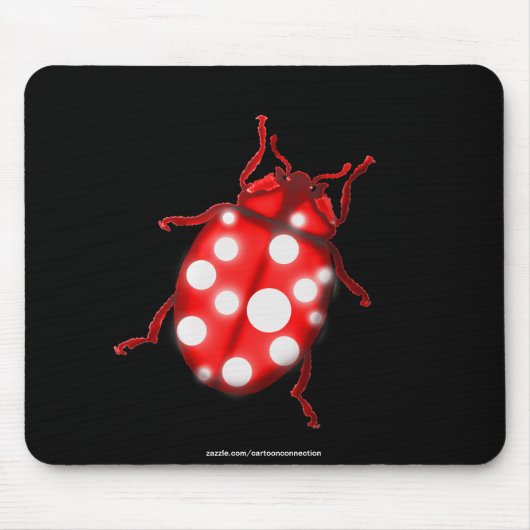 Lady Bug-cadeautjes voor bugglovers en tuinmannen Muismat (Voorkant)