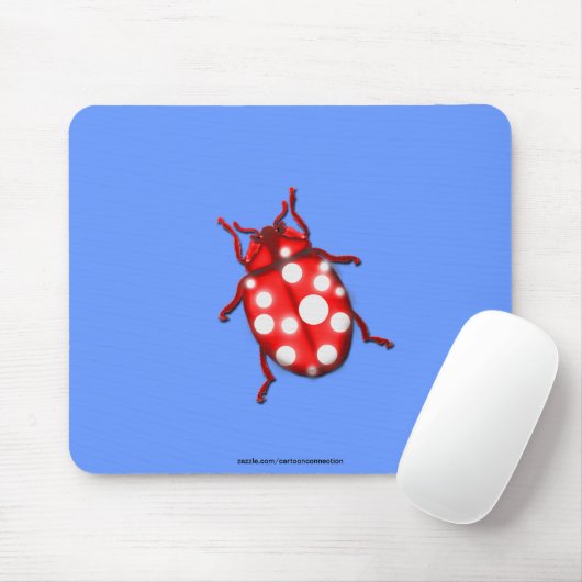 Lady Bug-cadeautjes voor bugglovers en tuinmannen Muismat (Met muis)