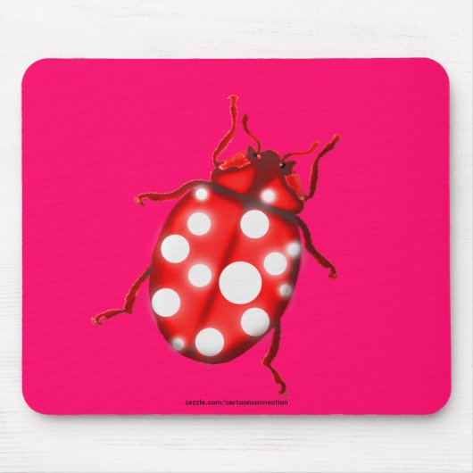 Lady Bug-cadeautjes voor bugglovers en tuinmannen Muismat (Voorkant)