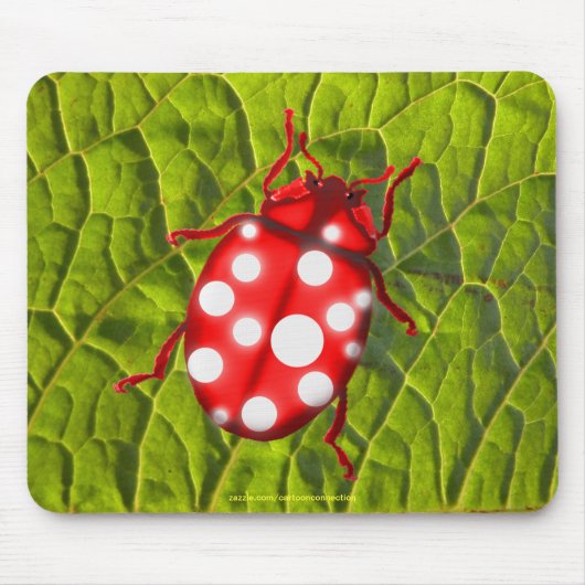 Lady Bug-cadeautjes voor bugglovers en tuinmannen Muismat (Voorkant)