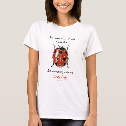 Lady Bug (Coccinella magnifica) T-shirt (Voorkant)