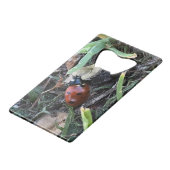 Lady Bug Creditkaart Flessenopener (Voorkant Gekanteld)