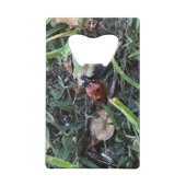 Lady Bug Creditkaart Flessenopener (Achterkant)