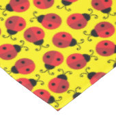 Lady Bug Cute 1st Birthday Party Tafelkleed (Gekanteld)