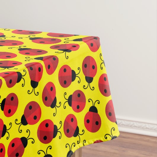 Lady Bug Cute 1st Birthday Party Tafelkleed (Voorbeeld)