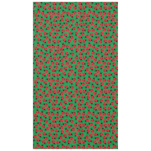 Lady Bug Cute 1st Birthday Party Tafelkleed (Voorkant)