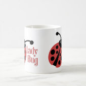 Lady Bug Cute Animal Print Koffiemok (Center)