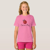 Lady Bug - Cute as a Bug T-shirt (Voorkant volledig)