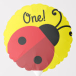 Lady Bug Cute Kids Birthday Party Ballon<br><div class="desc">Dit schattige en schattige kind vrouwtje beestje 1st verjaardagsthema is perfect voor een kleine beestje die van je houdt! Maakt een geweldig thema voor een lente eerste verjaardagsfeestje!</div>