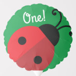 Lady Bug Cute Kids Birthday Party Ballon<br><div class="desc">Dit schattige en schattige kind vrouwtje beestje 1st verjaardagsthema is perfect voor een kleine beestje die van je houdt! Maakt een geweldig thema voor een lente eerste verjaardagsfeestje!</div>