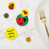 Lady Bug Cute Kids Birthday Party Confetti (Groep)