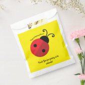 Lady Bug Cute Kind Ladybug Birthday Party Bedankzakje (Gezegeld)