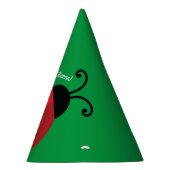 Lady Bug Cute Kind Ladybug Birthday Party Feesthoedjes (Rechts)