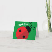 Lady Bug Cute Kind Ladybug Birthday Party Kaart (Voorkant)