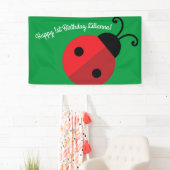 Lady Bug Cute Kind Ladybug Birthday Party Spandoek (Insitu)