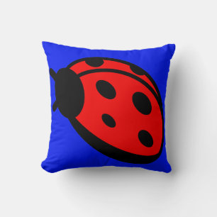 Lady Bug Dark Blue Sierkussen
