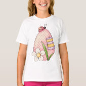 Lady Bug Easter Egg T-shirt (Voorkant)