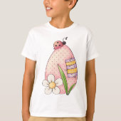 Lady Bug Easter Egg T-shirt (Voorkant)