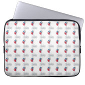 Lady Bug Electronics Bag Laptop Sleeve (Voorkant)