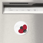 Lady Bug Geluk magneet (Insitu (Vaatwasser))