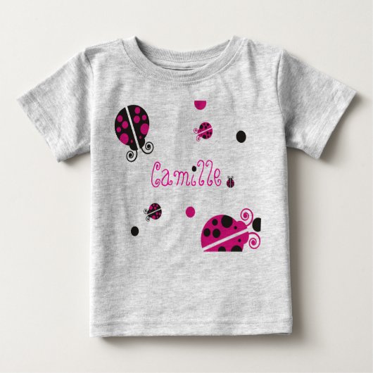 Lady Bug Gepersonaliseerde Baby Draag (Voorkant)