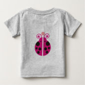 Lady Bug Gepersonaliseerde Baby Draag (Achterkant)