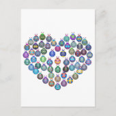 Lady Bug Heart Briefkaart (Voorkant)