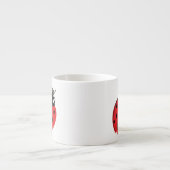 Lady Bug Illustratie Espresso Kop (Voorkant)